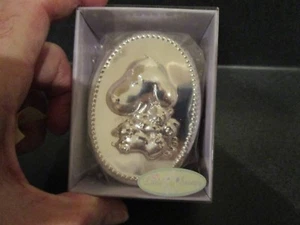 VINTAGE Hallmark Peanuts Little Snoopy Silver Tone 3" Brush (Brosse) NEW - RARE - Picture 1 of 6