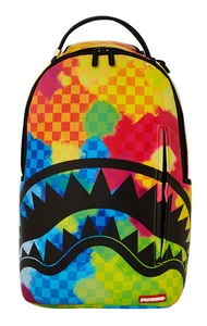 MOCHILA SPRAYGROUND VÍVIDA Y DIVIDIDA DLXSV - Bolso Multicolor - Edición Limitada - Imagen 1 de 10