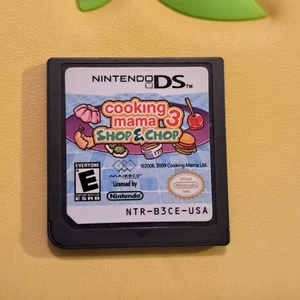 Cooking Mama 3: Shop & Chop (Nintendo DS, 2009) - Cartridge ONLY, TESTED WORKING - Picture 1 of 7