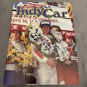 1985 June Indy Car Racing Magazine.  Grand Prix Of Long Beach - Picture 1 of 4