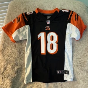 NIKE ON FIELD CINCINNATI BENGALS A.J. GREEN AUTHENTIC NFL JERSEY YOUTH M (10/12) - Picture 1 of 4
