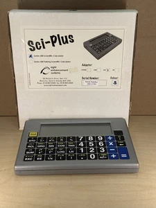 Sight Enhancement Systems Sci-Plus Series 200 Calculator (UNTESTED NO CHARGER ) - Picture 1 of 3