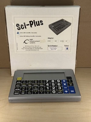 Sight Enhancement Systems Sci-Plus Series 200 Calculator (UNTESTED NO CHARGER ) - Image 1 of 3
