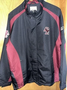 REEBOK MEN BOSTON COLLEGE EAGLES (BC) XL FULL ZIP JACKET(B63) - Picture 1 of 6