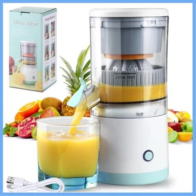 Zitronenpresse Elektrisch Akku Orangenpresse Saftpresse Limettenpresse Entsafter - Bild 1 von 4