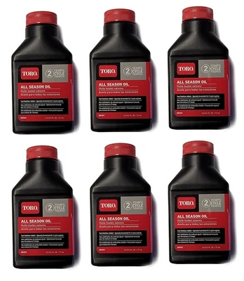 Genuíno Toro OEM 6-PACK de 2,6 oz 2 ciclos de óleo para todas as estações 38901 (PACOTE COM 6) - Imagem 1 de 4