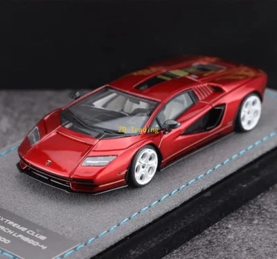 ZD EC 1:64 Red Countach LPI800-4 Racing Sports Model Diecast Resin Car BN - Image 1 of 4