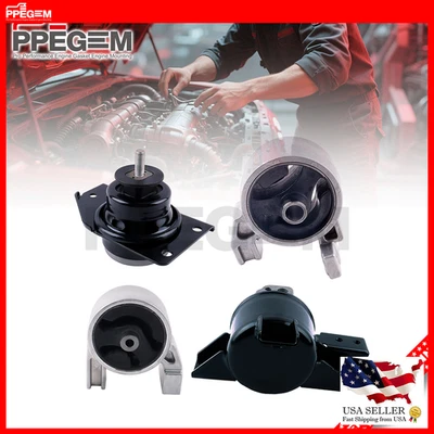 4PCS Engine Motor / Trans Mount 2006-2011 for Hyundai Accent/ Kia Rio, Rio5 1.6L - Image 1 of 4