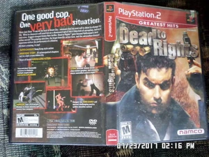 Dead to Rights (Sony PlayStation 2, 2002) = COMPLETE w/ Instruction Manual - Picture 1 of 2