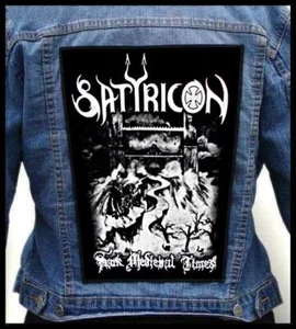 SATYRICON - Dark Medieval Times --- Back Patch Backpatch for Battlevest  - Picture 1 of 3