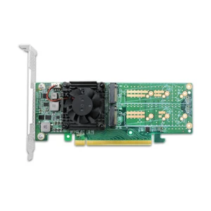 Shinreal PCI Express x16 to Quad M.2 NVMe SSD Switch Adapter 2280 - Picture 1 of 5