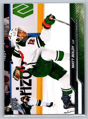 2023-24 Upper Deck #89 Matt Boldy Minnesota Wild - Image 1 of 2