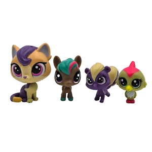 Littlest Pet Shop Panic Falconette #1-184 Lovelace McMare #1-182 Silky L’Aroma - Picture 1 of 7