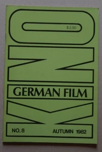 KINO - GERMAN FILM 1982 Autumn Nr.8  - Filmland NRW in USA etc.  #16014000 - Bild 1 von 5
