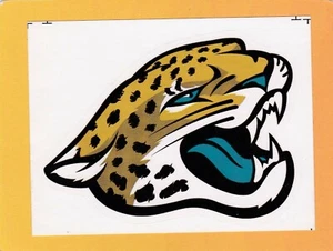 NUEVO LOTE DE PEGATINAS CON LOGOTIPO DE FÚTBOL AMERICANO DE LA NFL (5) JACKSONVILLE JAGUARS - Imagen 1 de 1