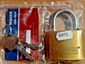 MAUER 185.005 con núcleo MLS perfil patentado/candado de alta seguridad - Imagen 1 de 6