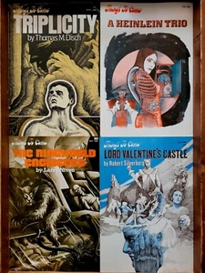 Set of 4 "THINGS TO COME" 1980 Science Fiction Book Club Pamphlet. Members Only - Picture 1 of 5