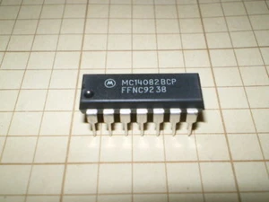 MC14082BCP CD4082B 4082B CMOS Doble 4 Entradas Y Puerta - Imagen 1 de 1