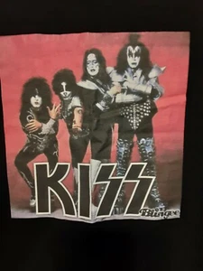 Kiss-Band T-Shirt Rock And Roll Rock Band Black Sz XL Short Sleeve - Picture 1 of 10