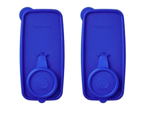 2 x Tupperware Modular Mate Sellos de Repuesto para 13 Tazas Almacenador de Cereales Azul Nuevo - Imagen 1 de 1