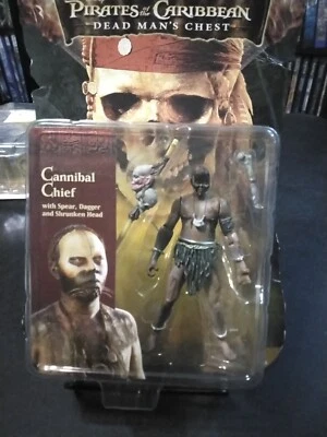 Boneco Pirates Of The Caribbean Cannibal Chief Dead Man's Chest New Zizzle 2006 - Imagem 1 de 4
