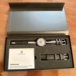 PORSCHE DESIGN MENS LTD. EDITION CHRONOGRAPH 50 YEARS OF WEISSACH TRACK WATCH. - Picture 1 of 8