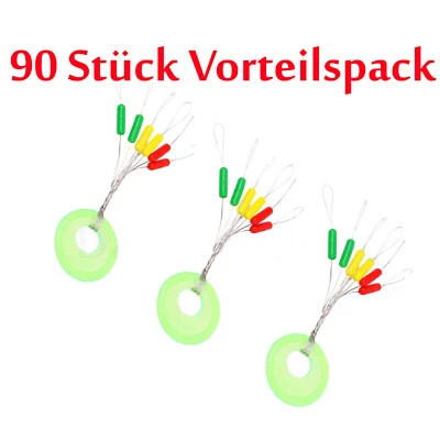 90 Schnurstopper Vorteilspack Gummistopper für Posen Angel in verschieden Größen - Bild 1 von 4