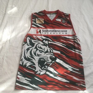 KL Tigers Vest, Size L - 44” Red/Black. - Picture 1 of 7