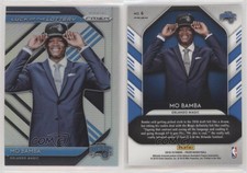 2018-19 Panini Prizm Luck of the Lottery Silver Prizm Mo Bamba #6 Rookie RC