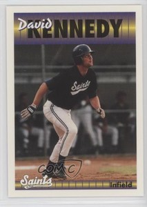 1994 St Paul Saints Team Issue David Kennedy #30