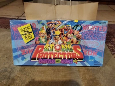 Stone Protectors Battle Against Zok Board Game Pressman Complete unopened Box - Image 1 of 4