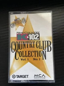 K102 Country Club Collection Vol 1 No 1 Cassette Tape - Picture 1 of 2