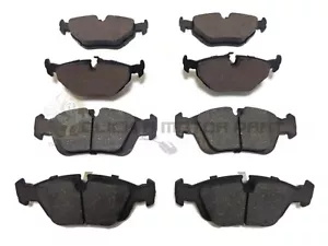 SET PASTIGLIE DISCHI FRENO ANTERIORI E POSTERIORI BMW E46 325 M SPORT 2000-2005 NUOVE - Foto 1 di 1
