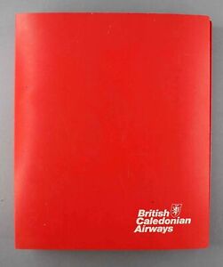 BRITISH CALEDONIAN CABIN CREW AIRLINE SAFETY MANUAL DC-10 B747 BAC 1-11 A320