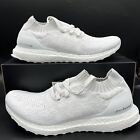 Adidas Men's Ultraboost Uncaged DNA Triple White Running Shoes BY2549 NEW 