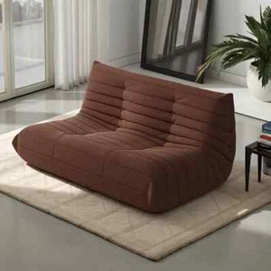 Floor Sofa Caterpillar Lazy Sofa Love Seat Nap Couch Tatami Bed For Living Room - Picture 1 of 10