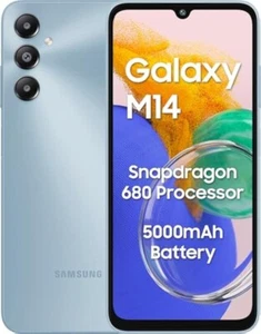 Samsung Galaxy M14 4G (Arctic Blue,4GB,64GB) | 50MP Triple Cam | 5000mA - Picture 1 of 1
