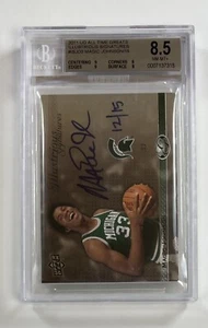 2011 Upper Deck All Time Greats #ISJO3 Magic Johnson Auto SGC 8.5 NM-MT+ SF-7315 - Picture 1 of 2