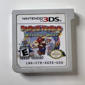 Paper Mario: Sticker Star (Nintendo 3DS) Loose Cart Only - Tested - Picture 1 of 1