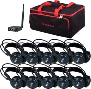 VocoPro SilentSymphony-Learn 10 Station STEREO UHF Wireless Listening Center - Picture 1 of 5