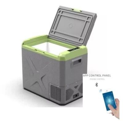 12v Camping  Fridge 50 Litre, Portable Fridge  Cool to -18c, Campervan  Fridge - Image 1 of 3