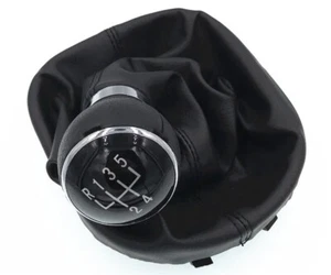 FOR VW Volkswagen Caddy Gear Shift Stick Knob Manual 5 Speeds Boot Frame Gaiter - Picture 1 of 8