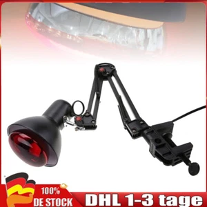 E27 Infrarot Therapie Lampe Wärmelampe Wärmestrahler Rotlichtlampe mit Ständer - Bild 1 von 22