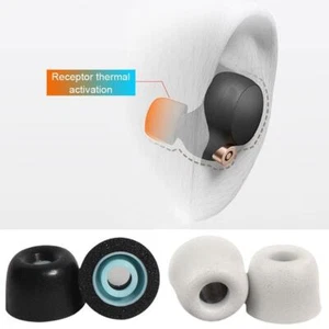 Memory Foam Ear Tips For WF-1000XM4 WF 1000XM5 Earbuds Earplug Filter N🥇 - Bild 1 von 13