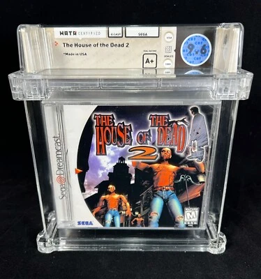 The House of the Dead 2 WATA Graded 9.6 A+ SEALED!! (Sega Dreamcast, 1999) - Image 1 of 2