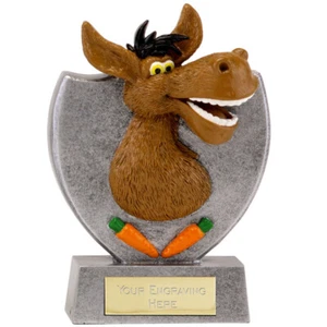 Donkey Booby Prize Trophy - FREE ENGRAVING - Picture 1 of 1