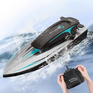 RC-Boot-Wasserspielzeug 20 Minuten Betriebszeit 80 m Kontrollabstand für See-Sch - Bild 1 von 18