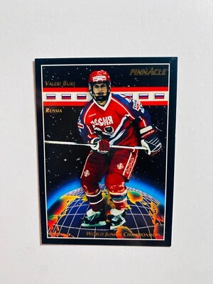 1994 PINNACLE #501 VALERI BURE NM-MT NHL HOCKEY CARD - Image 1 of 2