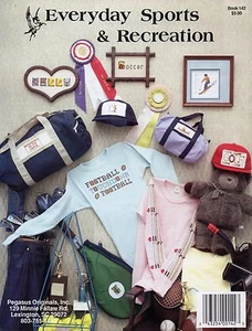 Libro de punto de cruz de deportes y recreación cotidianos - originales Pegasus negro #142 - Imagen 1 de 2