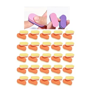 50Pcs Mini Nail File and Blocks Sanding Polishing Salon Use Sponge Nail Acrylic - Picture 1 of 7